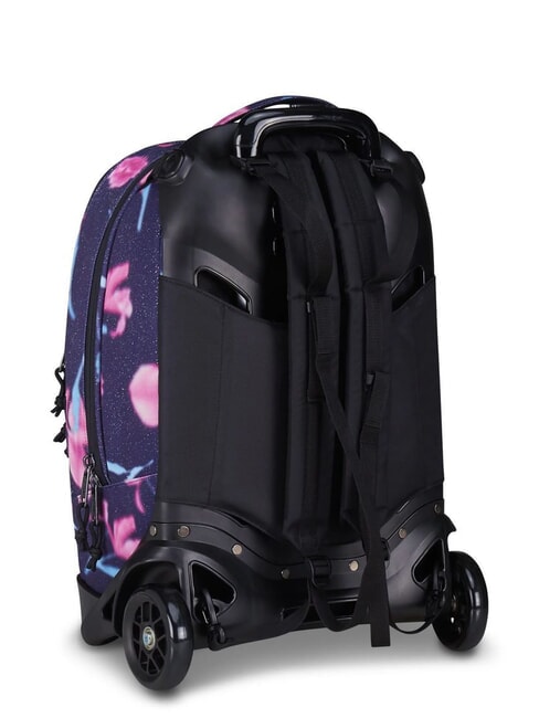 FANTASY 2-wheel detachable trolley backpack tender flowers - Backpack trolleys