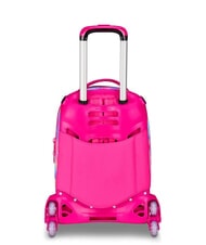 SJGANG CAT LED 3-wheel detachable trolley backpack fuxiafluo - Backpack trolleys - 8