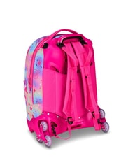 SJGANG CAT LED 3-wheel detachable trolley backpack fuxiafluo - Backpack trolleys - 9