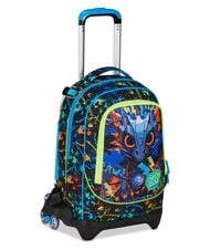 SJGANG LED LOOK 3-wheel detachable trolley backpack - Backpack trolleys