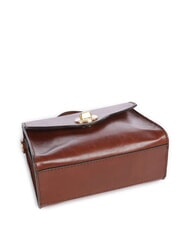 THE BRIDGE IRENE  Mini shoulder bag, in leather BROWN - Women&rsquo;s Bags - 5