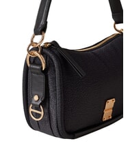BORBONESE CAHIER HOBO SMALL Shoulder bag with shoulder strap dark black - Women’s Bags - 4