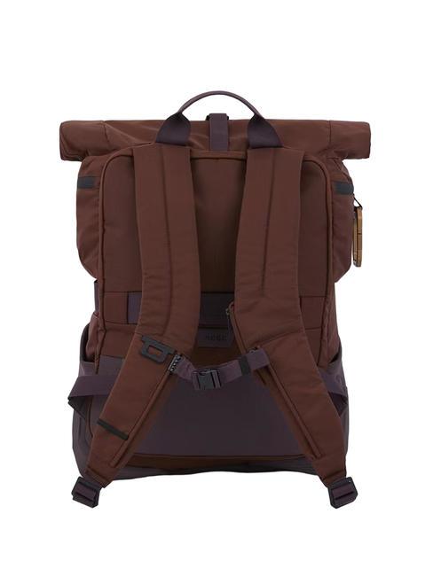 CAMPIONARIO - CORNER 2.0 15.6" PC backpack, with rain cover BROWN - Laptop backpacks