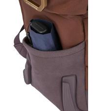 PIQUADRO CAMPIONARIO - CORNER 2.0 15.6" PC backpack, with rain cover BROWN - Laptop backpacks - 4