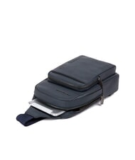 PIQUADRO CAMPIONARIO -  NABUCCO Leather One-Shoulder Backpack blue - Laptop backpacks - 3