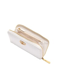 LIUJO LAPUFFY Zip Around Wallet OFFWHITE - Women’s Wallets - 2