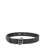 LIUJO HIPS Logo Women's Belt BLACK - Belts - 3