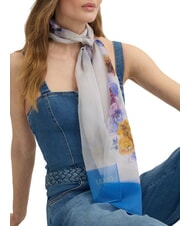 LIUJO SAN VALENTINO  Scarf blue bonnet - Scarves - 3