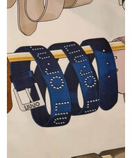 LIUJO MIX OF BELT  Scarf sodalite blue - Scarves - 3