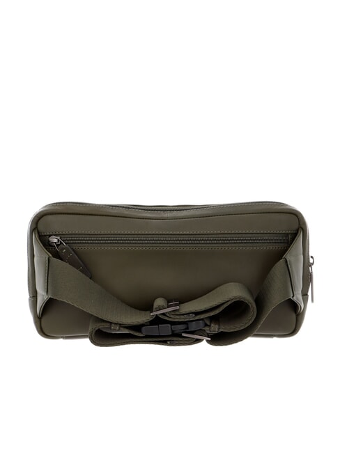 CAMPIONARIO - FALSTAFF Leather belt bag GREEN - Hip pouches