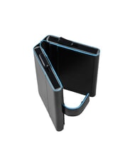 PIQUADRO CAMPIONARIO - BLUE SQUARE Leather Card Holder Wallet Black - Men&rsquo;s Wallets - 2