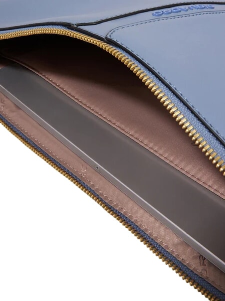 CAMPIONARIO - RAY  Leather iPad Case blue / brown - Women&rsquo;s Bags