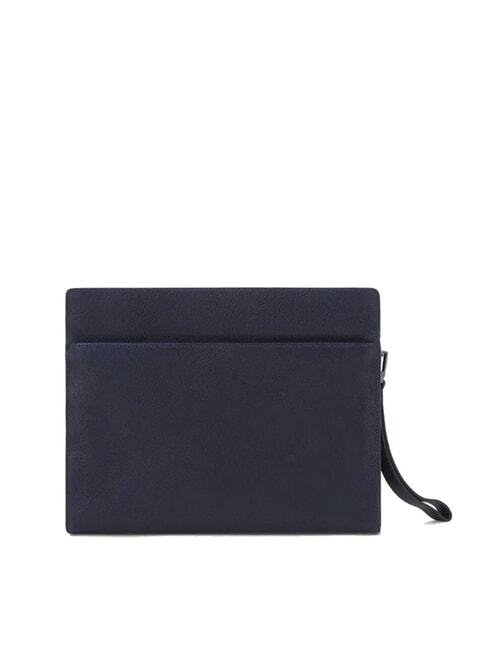 CAMPIONARIO - PAAVO Leather clutch bag blue - Women&rsquo;s Bags