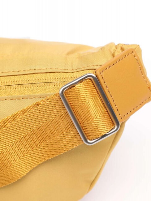CAMPIONARIO - BIOS BIOS Leather pouch Yellow - Hip pouches