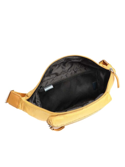 CAMPIONARIO - BIOS BIOS Leather pouch Yellow - Hip pouches