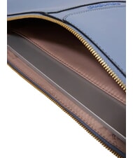 PIQUADRO RAY  Leather iPad Case blue / brown - Women’s Bags - 3