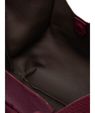 GIANNI CHIARINI DUA Large leather shoulder bag wine berry-t.moro - Women’s Bags - 6