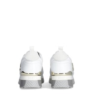 LIUJO MAXI WONDER 01 Leather and mesh sneakers white - Women&rsquo;s shoes - 7