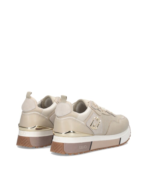 MAXI WONDER 01 Leather and mesh sneakers bright rope - Women&rsquo;s shoes