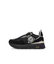 LIUJO MAXI WONDER 01 Platform sneakers with python details - Women’s shoes