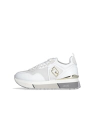 LIUJO MAXI WONDER 01 Leather and mesh sneakers white - Women&rsquo;s shoes - 2
