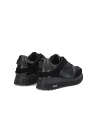 LIUJO MAXI WONDER 91 Platform sneakers with patent leather inserts black - Women’s shoes - 5