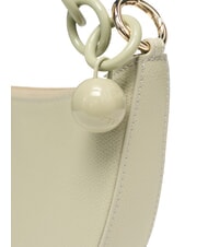 FURLA SFERA Ares leather bag with chain handle light sage - Women’s Bags - 4