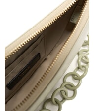 FURLA SFERA Ares leather bag with chain handle light sage - Women’s Bags - 5