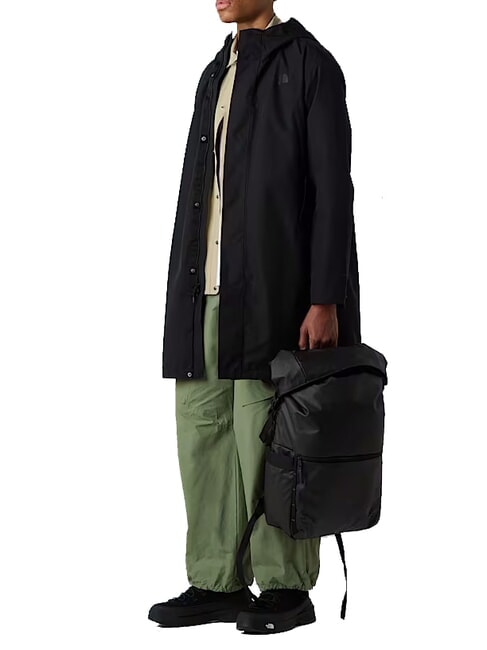 BASE CAMP VOYAGER Rolltop backpack, holds up to 16" laptops tnf black/asphalt grey - Backpacks & School and Leisure