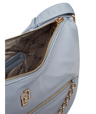 LIUJO ACHALA Nylon shoulder bag with pouch sky - Women&rsquo;s Bags - 4