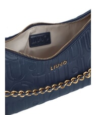 LIUJO ADONIDE All-over logo shoulder bag dress blue - Women’s Bags - 3