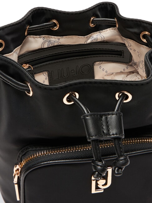 ACHALA  Hand bucket, with shoulder strap BLACK - Women’s Bags