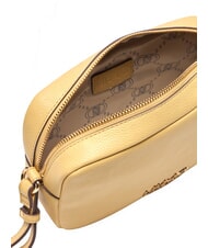 LIUJO EVRIM Camera case bag with studs cream gold - Women’s Bags - 3