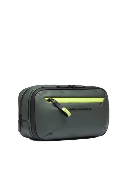 CORNER SPECIALE GOMMATO Water-repellent beauty case GREEN - Beauty Case