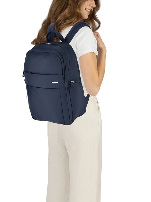 MOVE 5.0 Nylon backpack for 14" laptop dARKBlue - Women’s Bags