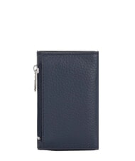 PIQUADRO MODUS RESTYLING Leather card holder with slider blue - Men’s Wallets - 4
