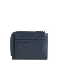 PIQUADRO MODUS RESTYLING  Flat leather wallet blue - Men’s Wallets - 2