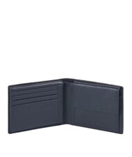 PIQUADRO MODUS SPECIAL Hammered leather wallet - Men’s Wallets