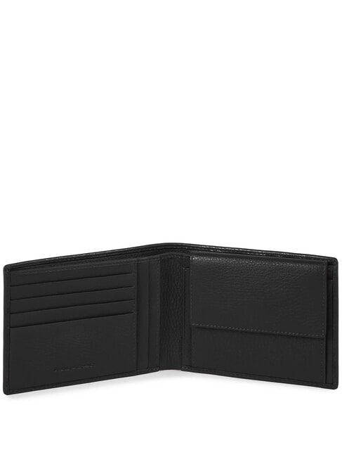 MODUS RESTYLING Hammered leather wallet Black - Men’s Wallets