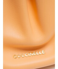COCCINELLE DRAP SMOOTH Nappa leather bag with chain - Women’s Bags