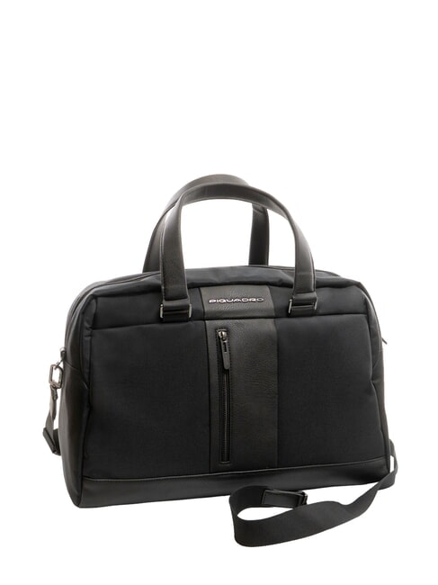 BRIEF ECOLOGICA Fabric bag with shoulder strap Black - Duffle bags