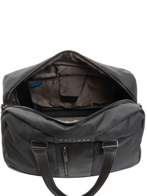 BRIEF ECOLOGICA Fabric bag with shoulder strap Black - Duffle bags