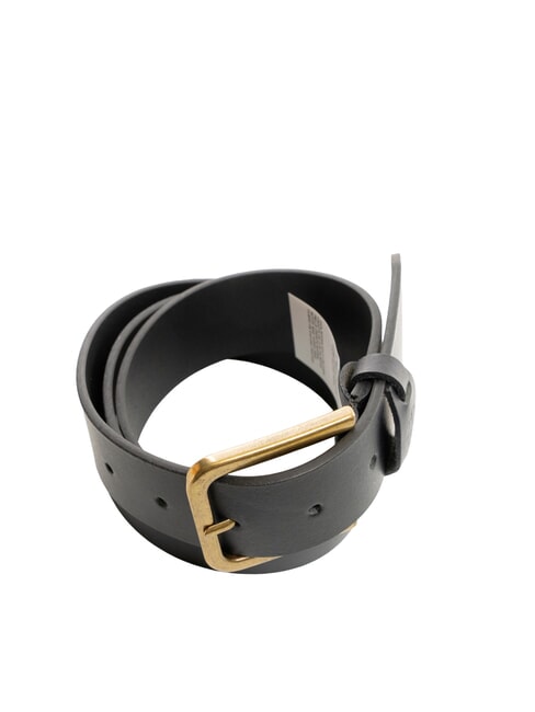 CASUAL Shortenable leather belt black - Belts
