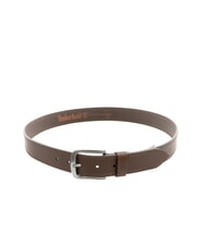 TIMBERLAND CASUAL Double stitched leather belt cocoa - Belts - 2
