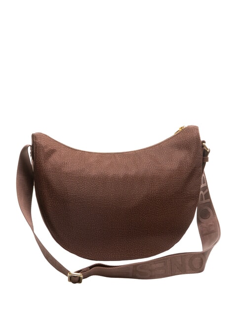 LUNA BAG MIDDLE ECO LINE LUNA Shoulder bag in jet fabric op hazelnut - Women&rsquo;s Bags