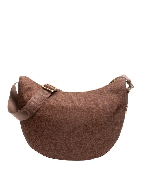 LUNA BAG MIDDLE ECO LINE LUNA Shoulder bag in jet fabric op hazelnut - Women&rsquo;s Bags