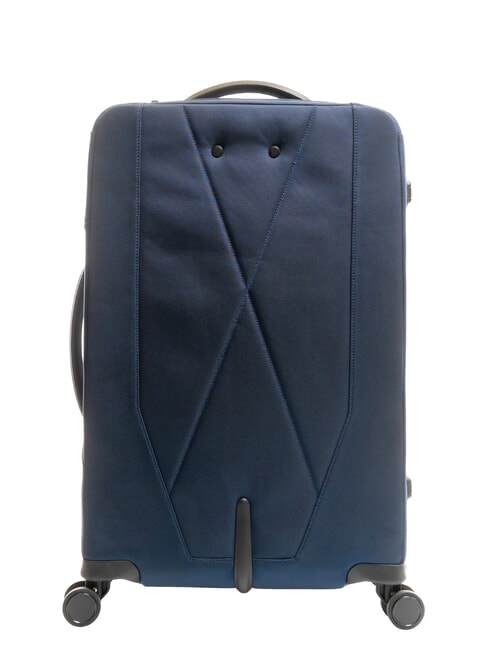 X19 Medium trolley with pockets blue - Semi-rigid Trolley Cases