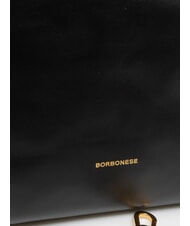 BORBONESE SEXY SMALL Small handbag with shoulder strap Black - Women’s Bags - 4