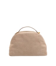 BORBONESE CAMOSCIO SEXY MEDIUM Medium Suede Bag mushroom - Women’s Bags - 4