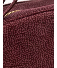 BORBONESE CAMOSCIO SEXY MEDIUM Medium Suede Bag merlot - Women’s Bags - 3